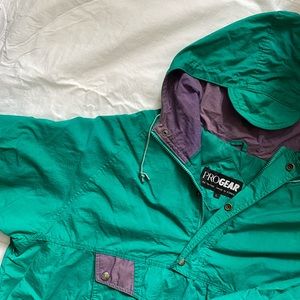 Funky retro windbreaker